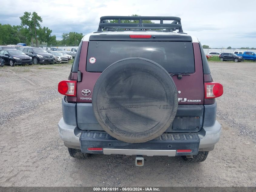 2007 Toyota Fj Cruiser VIN: JTEBU11F170036856 Lot: 39516191