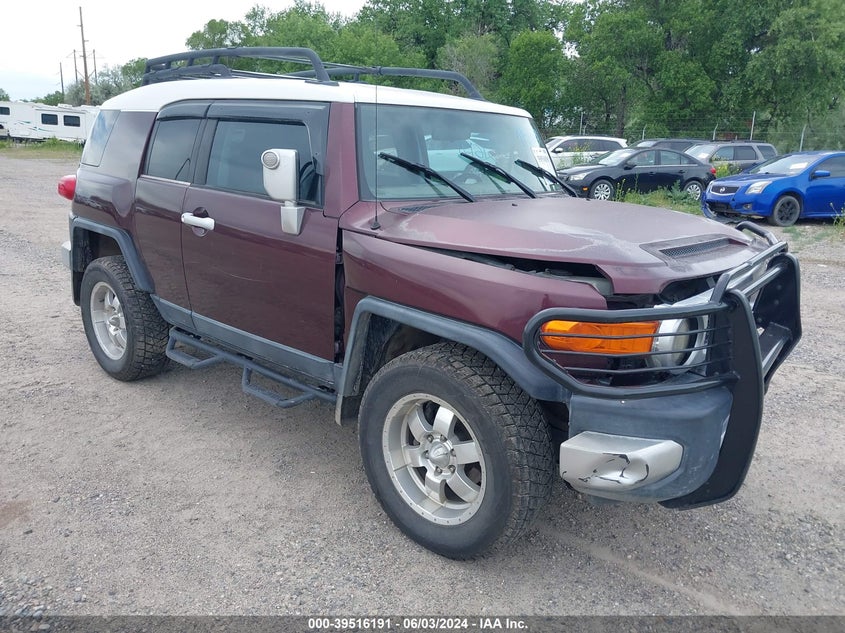 2007 Toyota Fj Cruiser VIN: JTEBU11F170036856 Lot: 39516191
