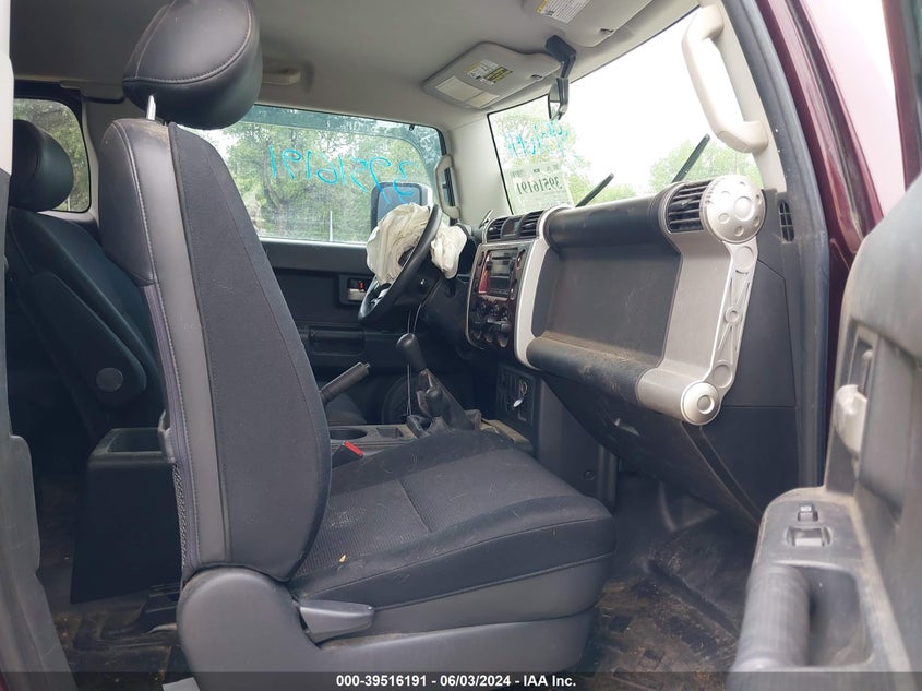 2007 Toyota Fj Cruiser VIN: JTEBU11F170036856 Lot: 39516191