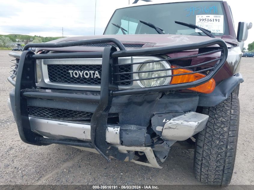 2007 Toyota Fj Cruiser VIN: JTEBU11F170036856 Lot: 39516191