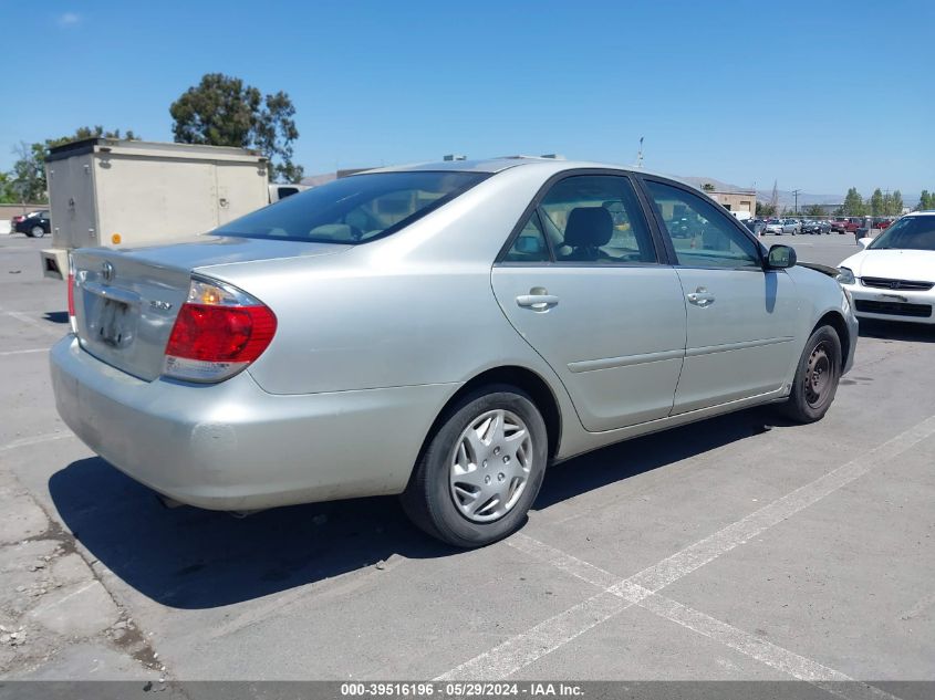 2005 Toyota Camry Std VIN: JTDBE32K753036784 Lot: 39516196