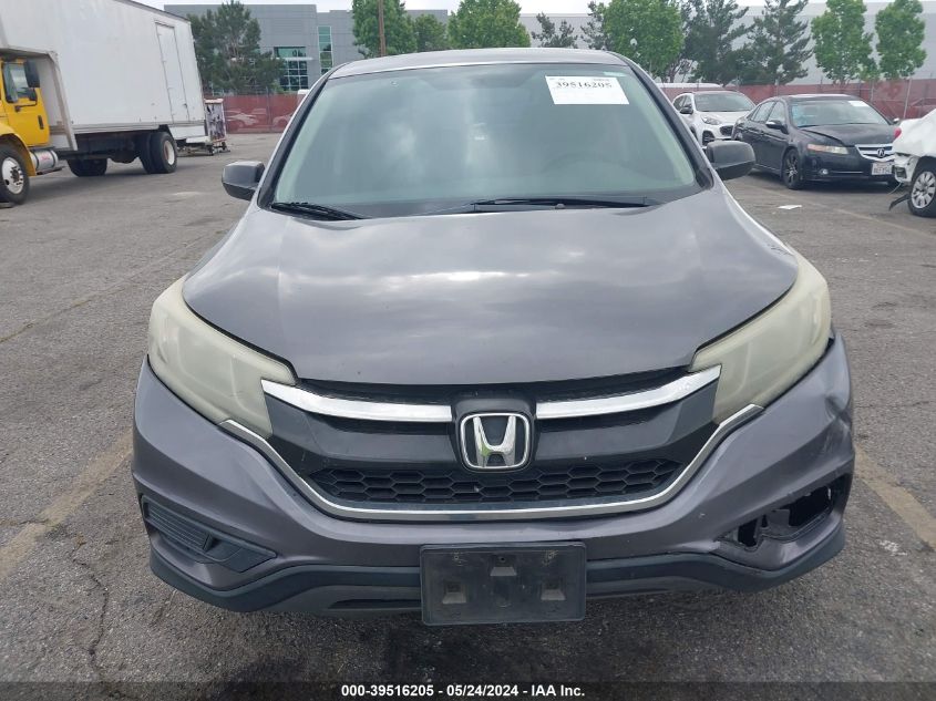 2015 Honda Cr-V Lx VIN: 3CZRM3H36FG712216 Lot: 39516205