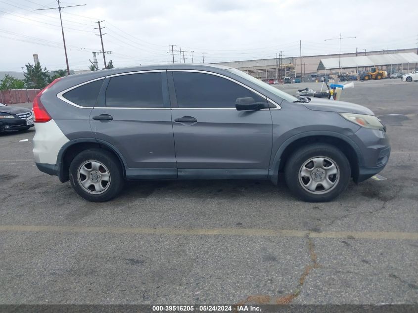 2015 Honda Cr-V Lx VIN: 3CZRM3H36FG712216 Lot: 39516205