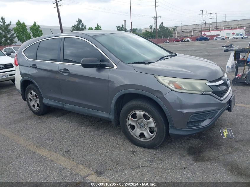 2015 Honda Cr-V Lx VIN: 3CZRM3H36FG712216 Lot: 39516205