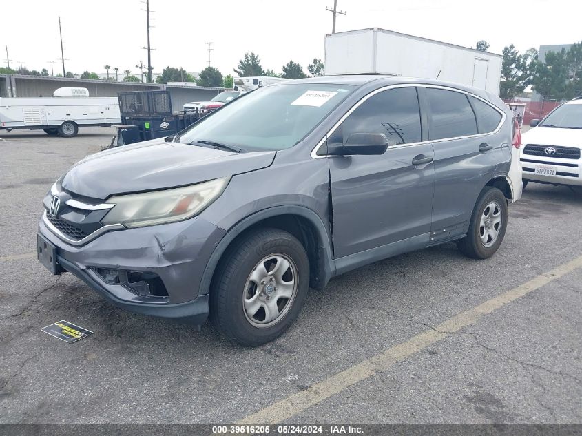 2015 Honda Cr-V Lx VIN: 3CZRM3H36FG712216 Lot: 39516205