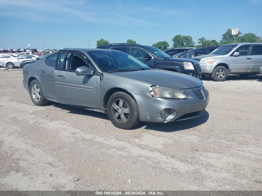 2008 Pontiac Grand Prix VIN: 2G2WP552281108086 Lot: 39516209