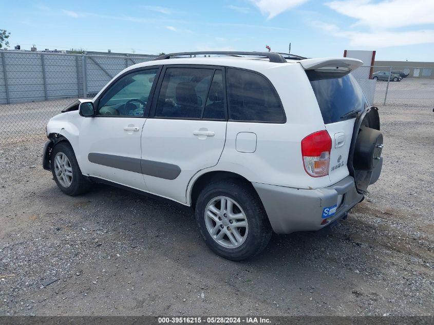 2001 Toyota Rav4 VIN: JTEGH20V110018888 Lot: 39516215