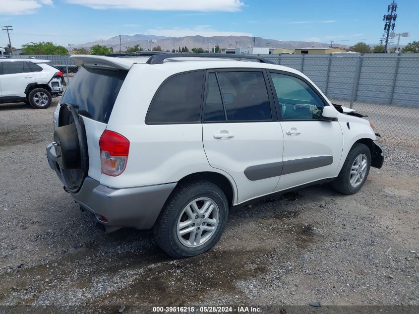 2001 Toyota Rav4 VIN: JTEGH20V110018888 Lot: 39516215