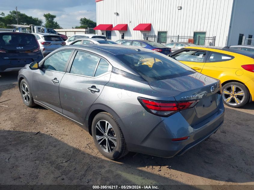 2023 Nissan Sentra Sv Xtronic Cvt VIN: 3N1AB8CV6PY264735 Lot: 39516217