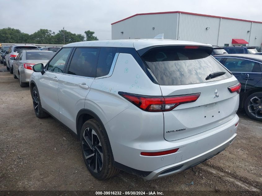 2023 Mitsubishi Outlander Se/Se Black Edition/Se Te VIN: JA4J4UA87PZ024140 Lot: 39516232