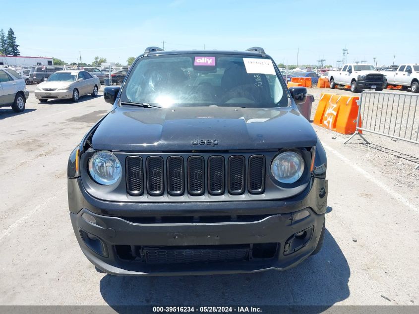 2017 Jeep Renegade Altitude 4X4 VIN: ZACCJBBB9HPG47510 Lot: 39516234