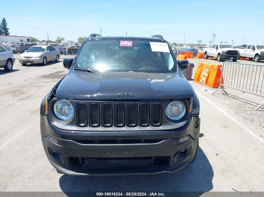 2017 Jeep Renegade Altitude 4X4 VIN: ZACCJBBB9HPG47510 Lot: 39516234