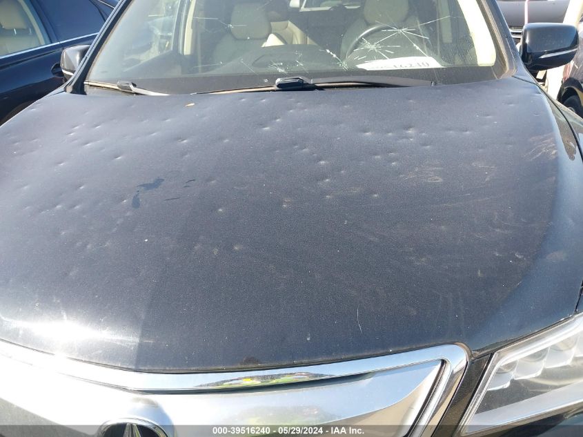 2015 Acura Mdx Technology Package VIN: 5FRYD3H42FB010327 Lot: 39516240