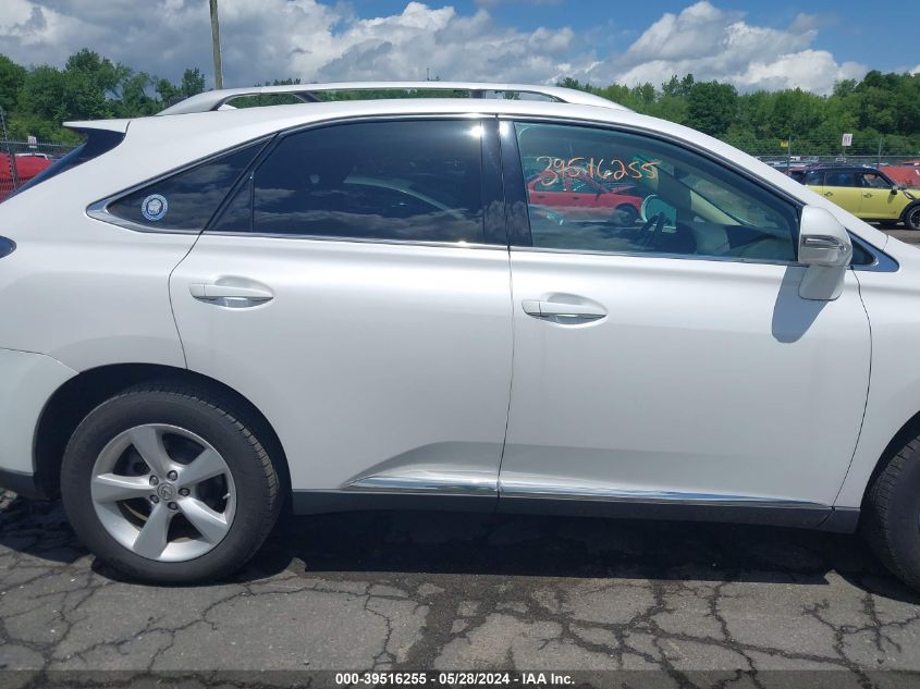 2014 Lexus Rx 350 VIN: 2T2BK1BA3EC250792 Lot: 39516255