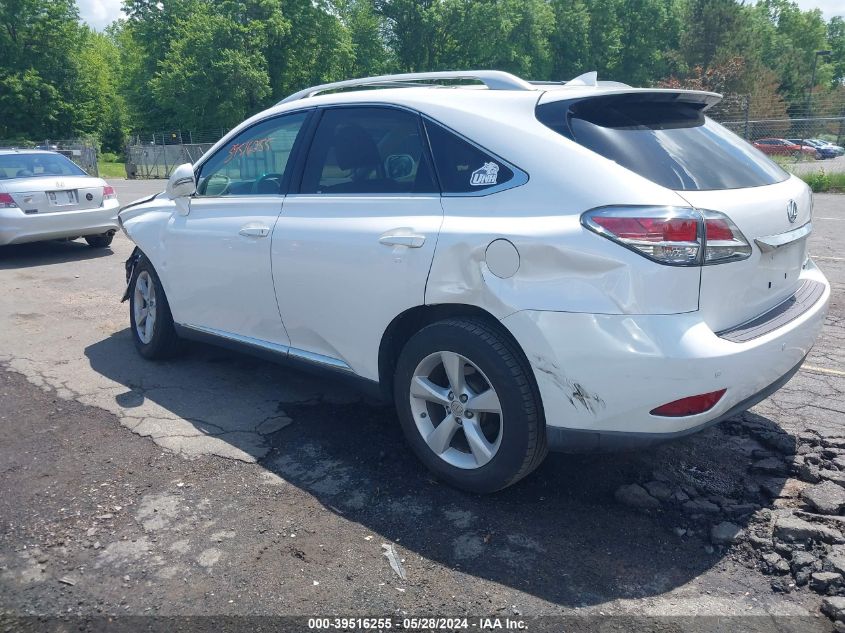 2014 Lexus Rx 350 VIN: 2T2BK1BA3EC250792 Lot: 39516255