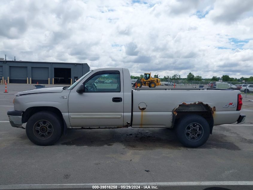 2004 Chevrolet Silverado 1500 Ls VIN: 1GCEK14T44Z251793 Lot: 39516258