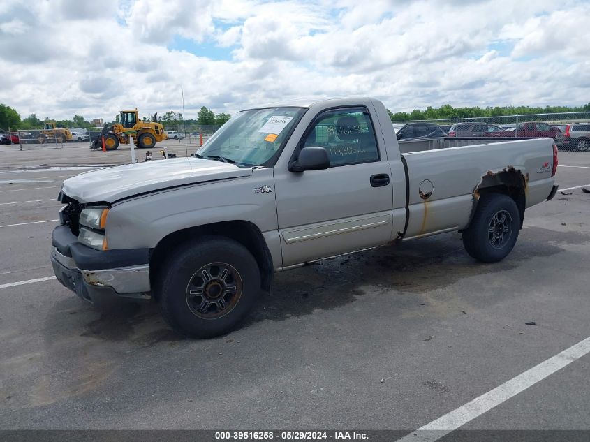 2004 Chevrolet Silverado 1500 Ls VIN: 1GCEK14T44Z251793 Lot: 39516258