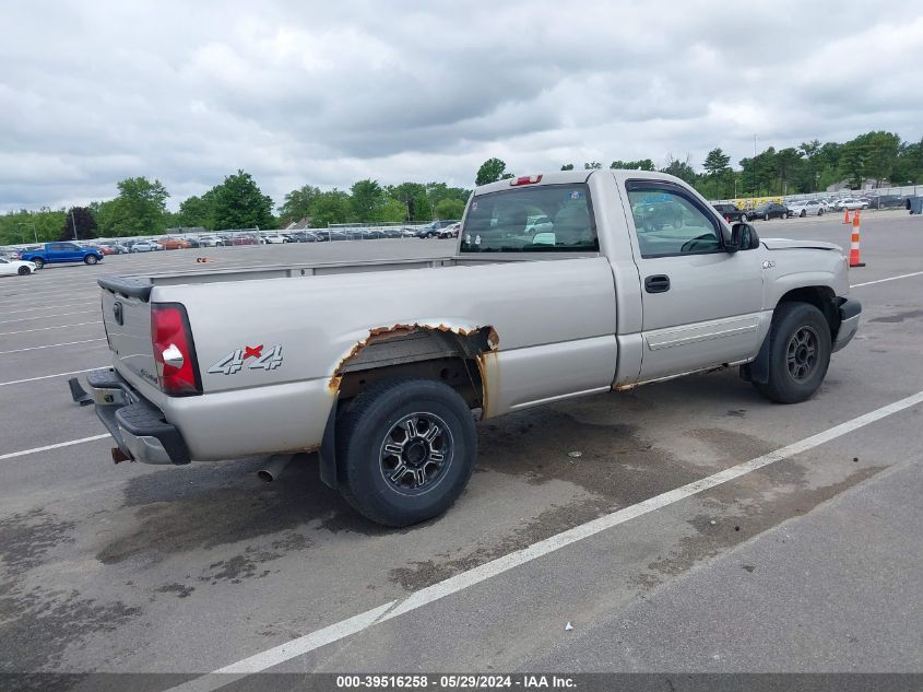 2004 Chevrolet Silverado 1500 Ls VIN: 1GCEK14T44Z251793 Lot: 39516258