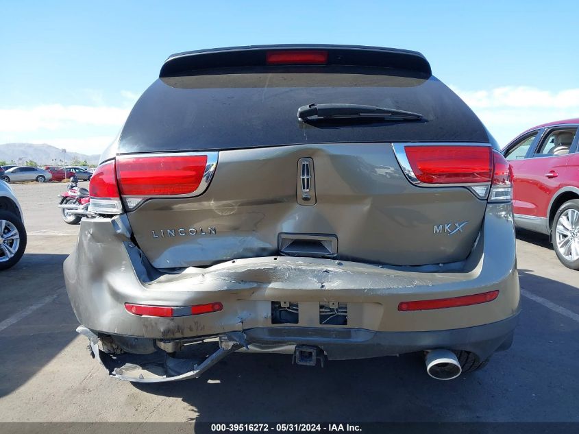 2012 Lincoln Mkx VIN: 2LMDJ6JK9CBL08997 Lot: 39516272