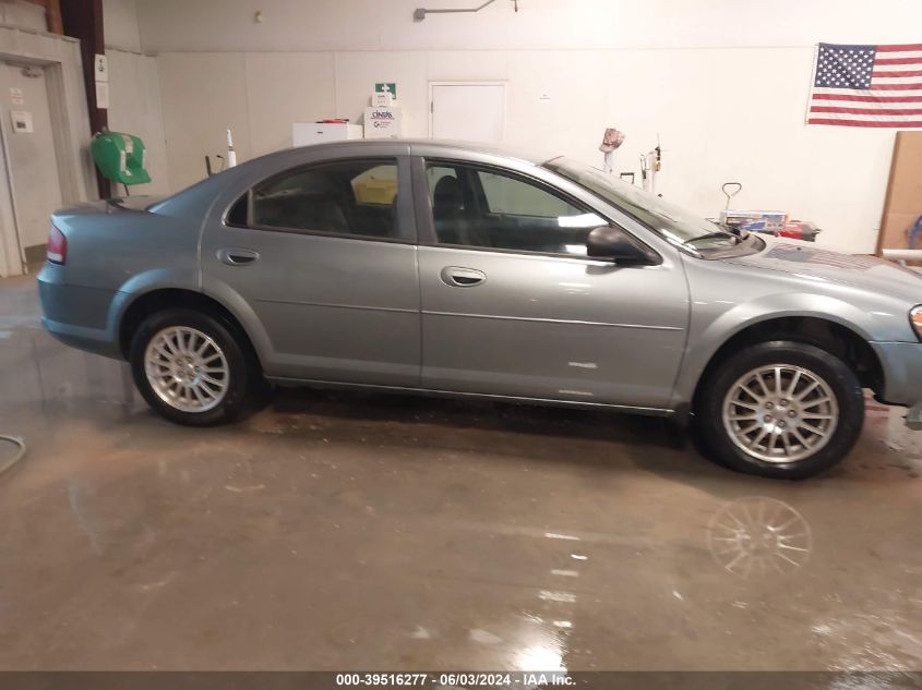 2006 Chrysler Sebring VIN: 1C3EL46X36N142996 Lot: 39516277