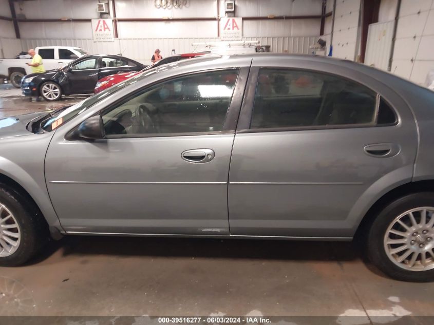 2006 Chrysler Sebring VIN: 1C3EL46X36N142996 Lot: 39516277