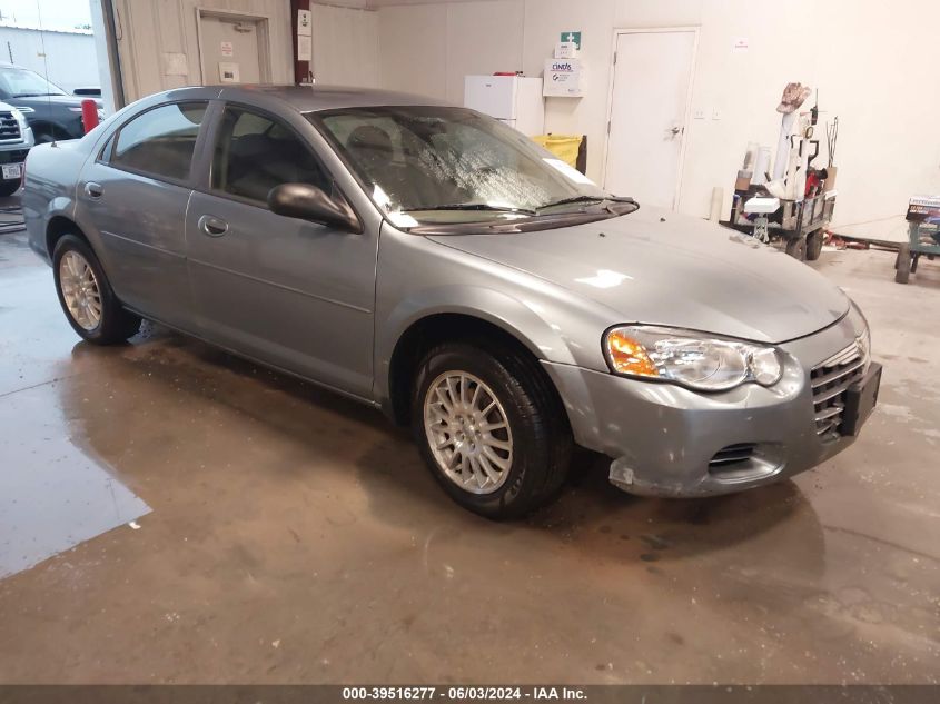 2006 Chrysler Sebring VIN: 1C3EL46X36N142996 Lot: 39516277