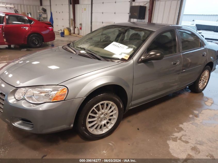 2006 Chrysler Sebring VIN: 1C3EL46X36N142996 Lot: 39516277