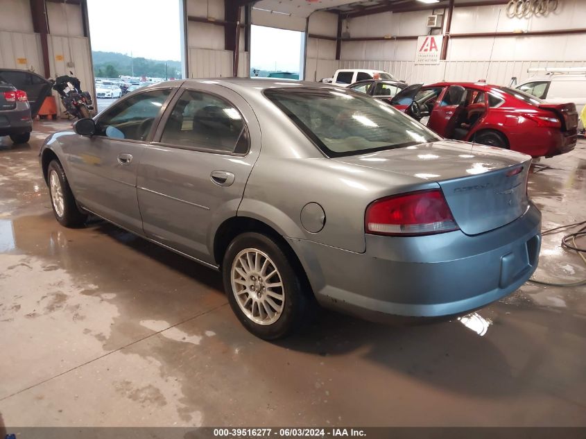 2006 Chrysler Sebring VIN: 1C3EL46X36N142996 Lot: 39516277