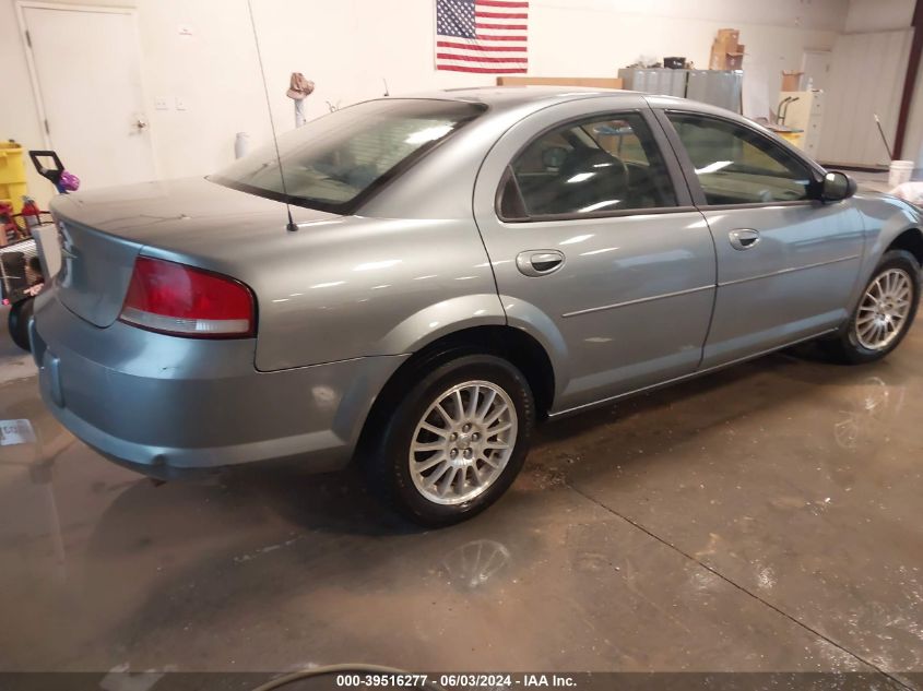 2006 Chrysler Sebring VIN: 1C3EL46X36N142996 Lot: 39516277