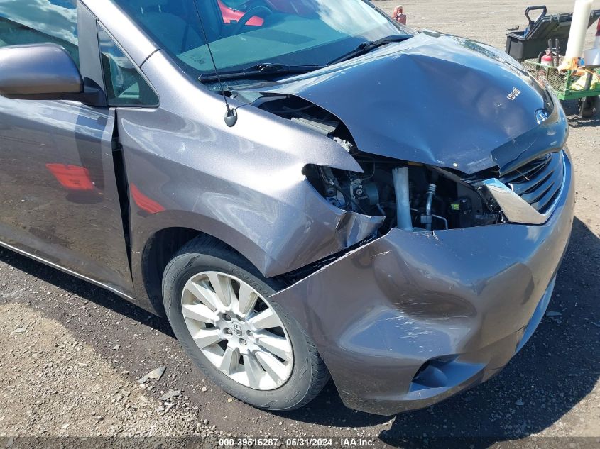 2012 Toyota Sienna Le 7 Passenger VIN: 5TDJK3DC5CS045134 Lot: 39516287