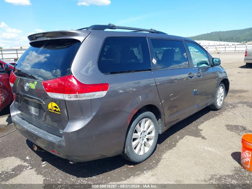 2012 Toyota Sienna Le 7 Passenger VIN: 5TDJK3DC5CS045134 Lot: 39516287