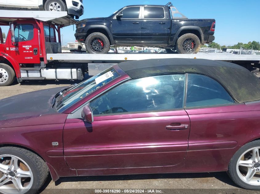 2000 Volvo C70 Lt VIN: YV1NC56D6YJ008012 Lot: 39516290