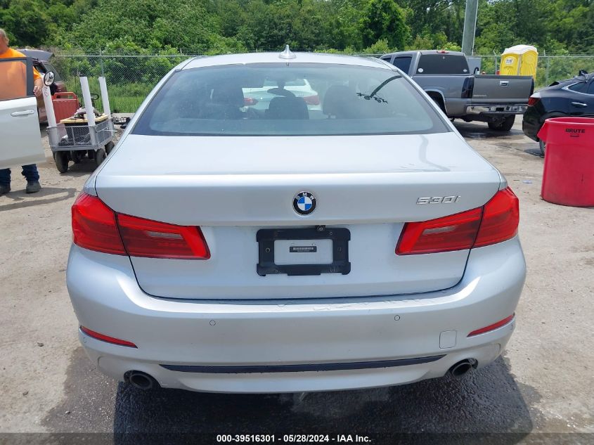 2019 BMW 530I VIN: WBAJA5C57KWW06060 Lot: 39516301