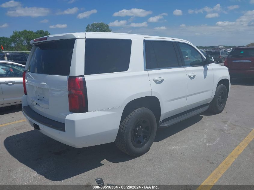 2019 Chevrolet Tahoe Police VIN: 1GNSKDEC9KR234608 Lot: 39516304