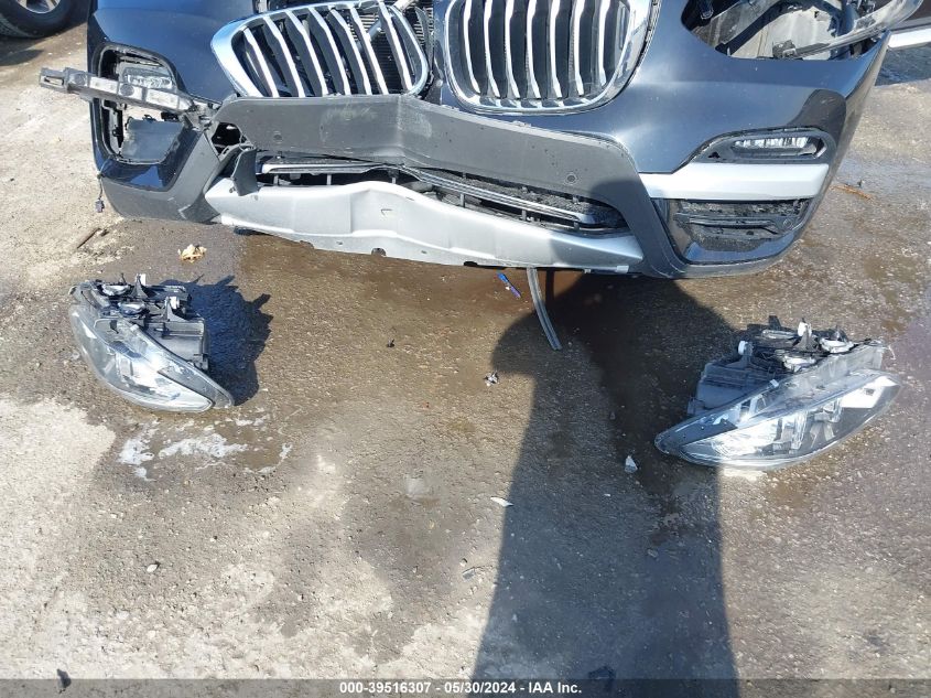 2021 BMW X3 Sdrive30I VIN: 5UXTY3C07M9G88052 Lot: 39516307