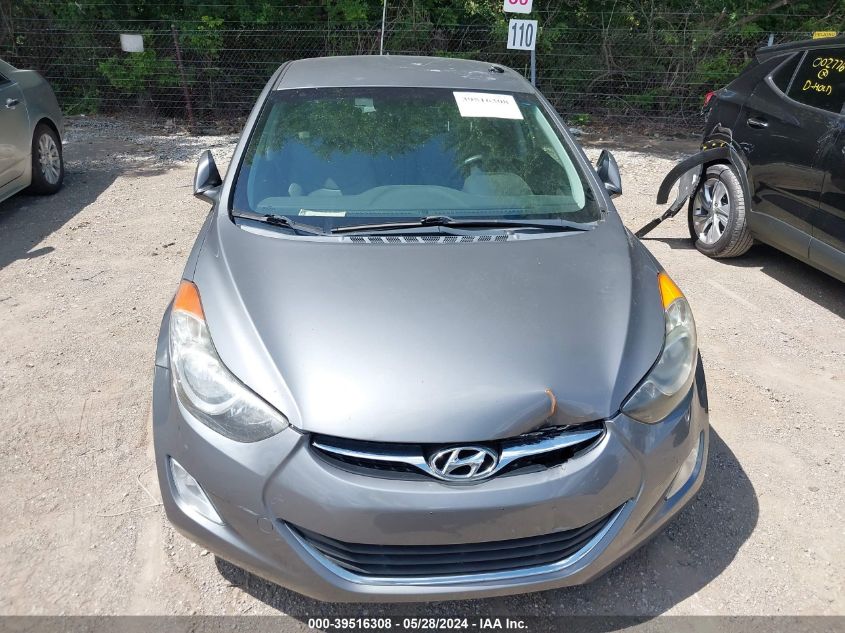 2012 Hyundai Elantra Gls/Limited VIN: 5NPDH4AE9CH117790 Lot: 39516308