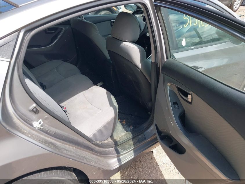 2012 Hyundai Elantra Gls/Limited VIN: 5NPDH4AE9CH117790 Lot: 39516308