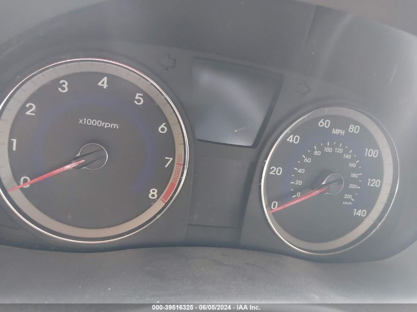 2013 Hyundai Accent Gls VIN: KMHCT4AE6DU413539 Lot: 39516325