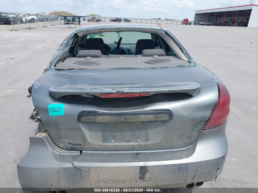 2005 Pontiac Grand Prix Gt VIN: 2G2WS5226513355 Lot: 39516328