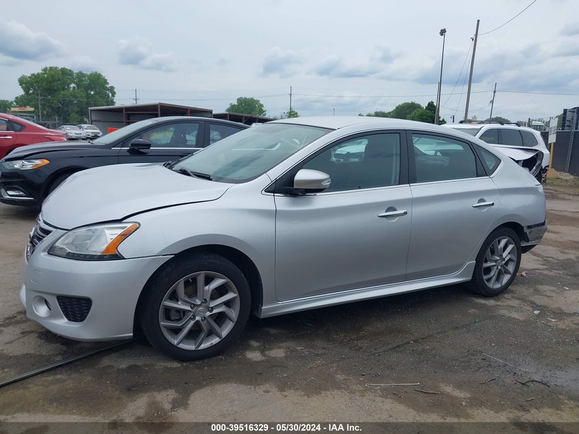 2015 Nissan Sentra Sr VIN: 3N1AB7AP6FY275585 Lot: 39516329
