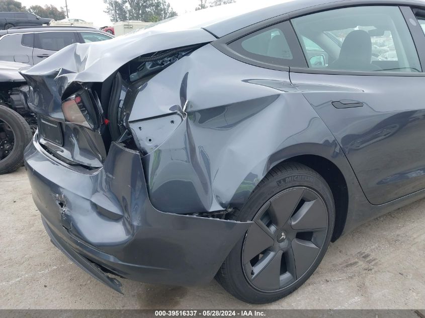 2023 Tesla Model 3 Rear-Wheel Drive VIN: 5YJ3E1EA0PF702482 Lot: 39516337