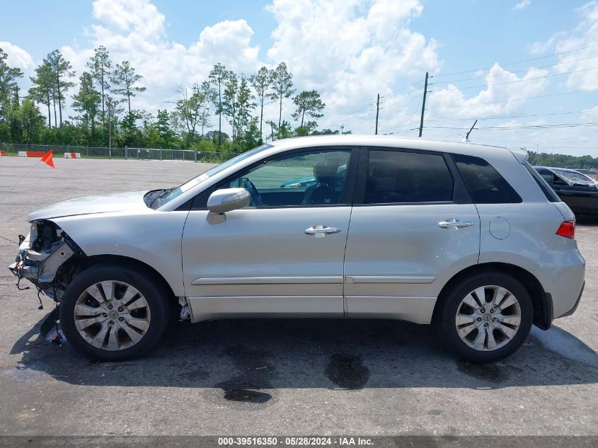 2011 Acura Rdx VIN: 5J8TB2H24BA004995 Lot: 39516350