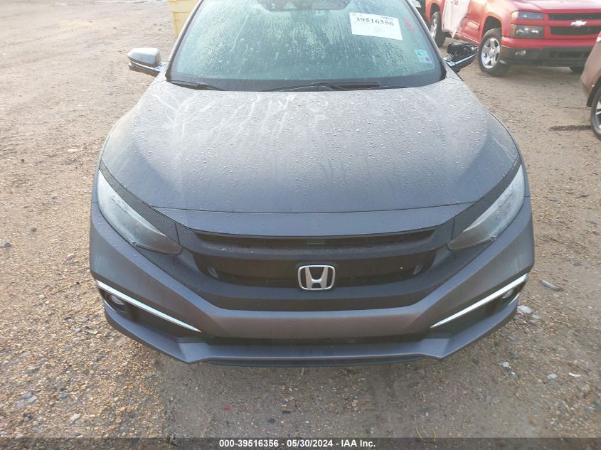 2019 Honda Civic Touring VIN: 2HGFC3B91KH356116 Lot: 39516356