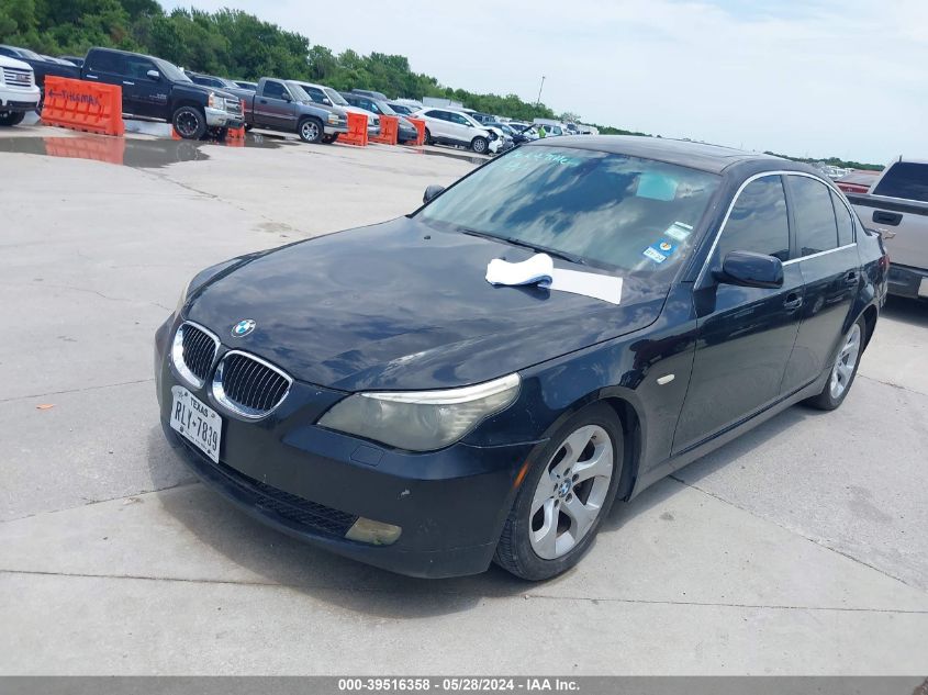 2008 BMW 528 I VIN: WBANU53548CT09959 Lot: 39516358