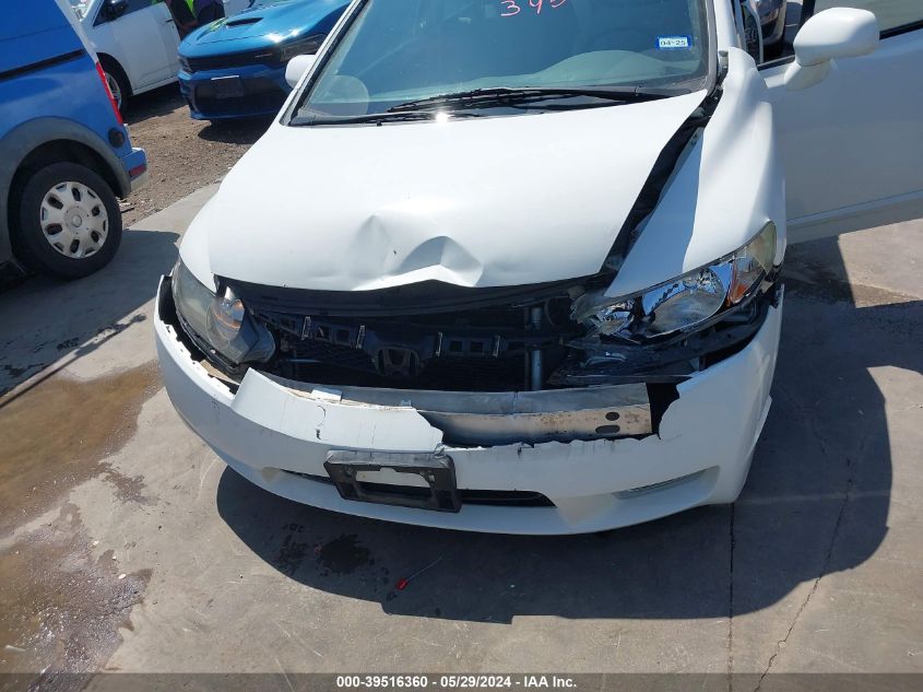 2010 Honda Civic Lx VIN: 2HGFA1F55AH547621 Lot: 39516360