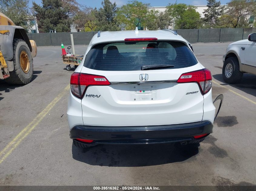 2019 Honda Hr-V Sport VIN: 3CZRU5H14KM700751 Lot: 39516362