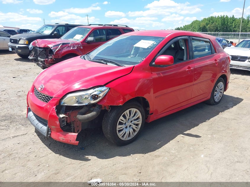 2010 Toyota Matrix VIN: 2T1KU4EE7AC523368 Lot: 39516384