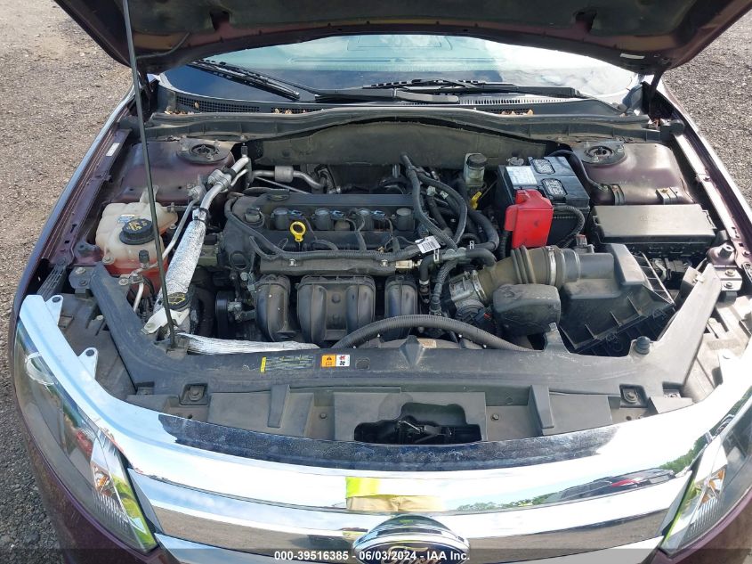 2012 Ford Fusion Se VIN: 3FAHP0HA3CR298114 Lot: 39516385