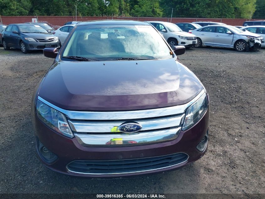 2012 Ford Fusion Se VIN: 3FAHP0HA3CR298114 Lot: 39516385