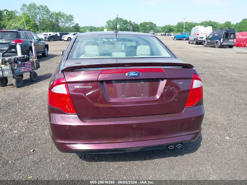 2012 Ford Fusion Se VIN: 3FAHP0HA3CR298114 Lot: 39516385